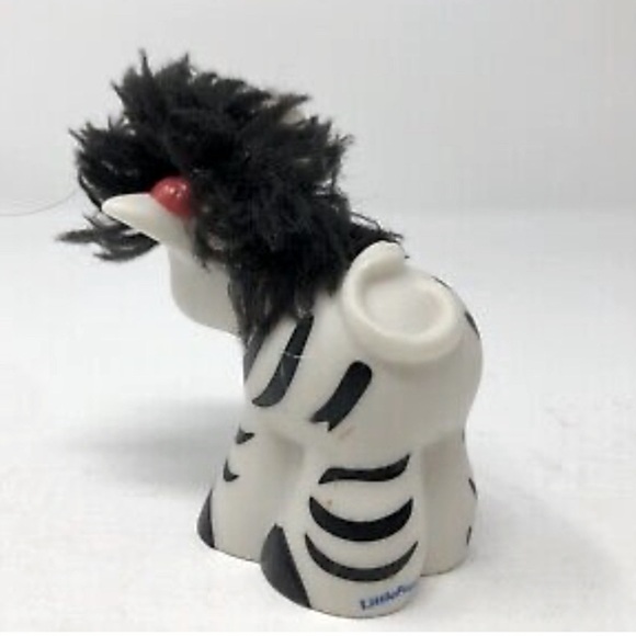 Fisher Price Little People Touch N Feel Zoo Ark Zebra Hair - Picture 3 of 8